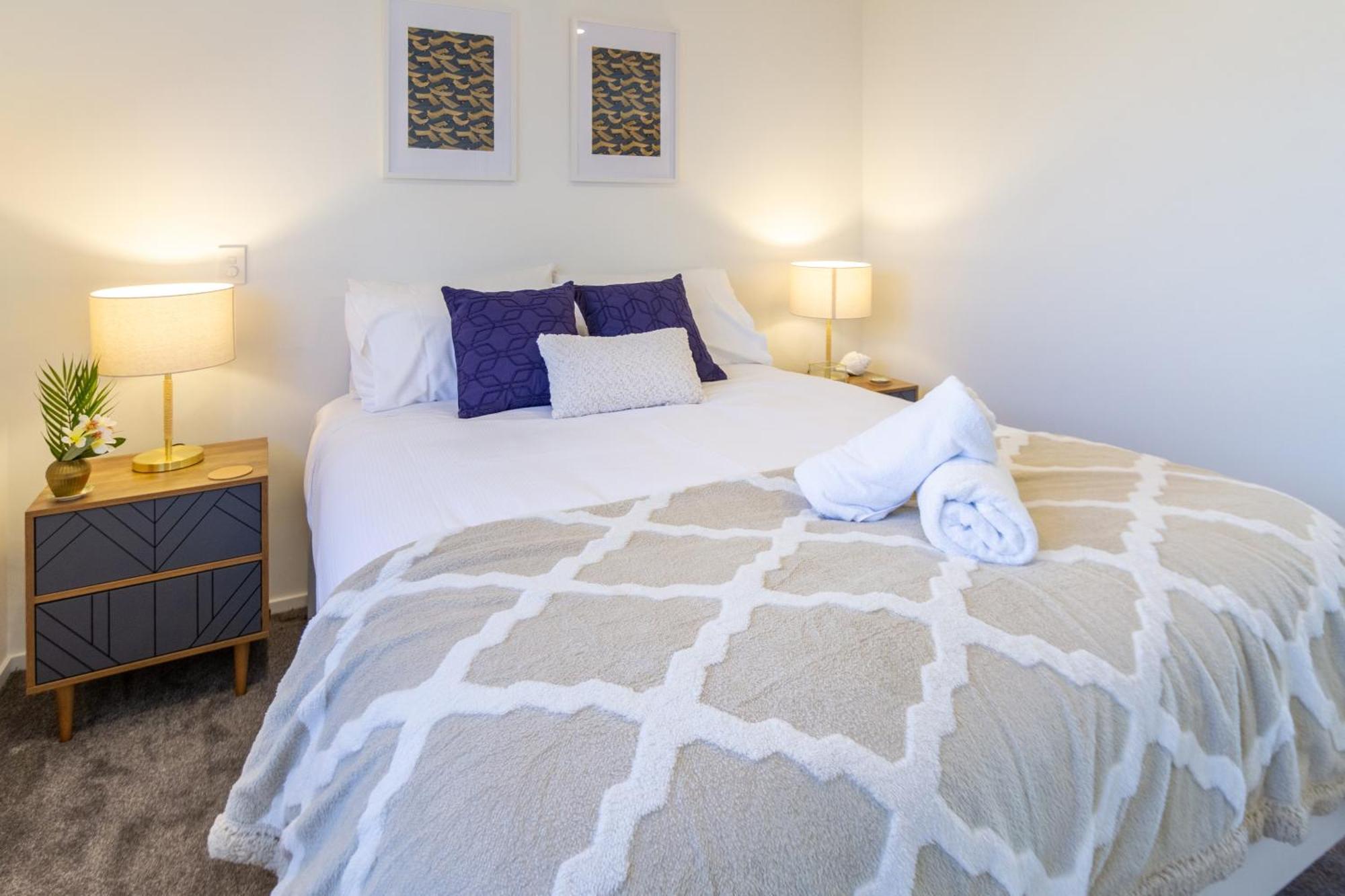 Vibrant Central Christchurch Pad 2 Bed 1 Bath With Park Bagian luar foto