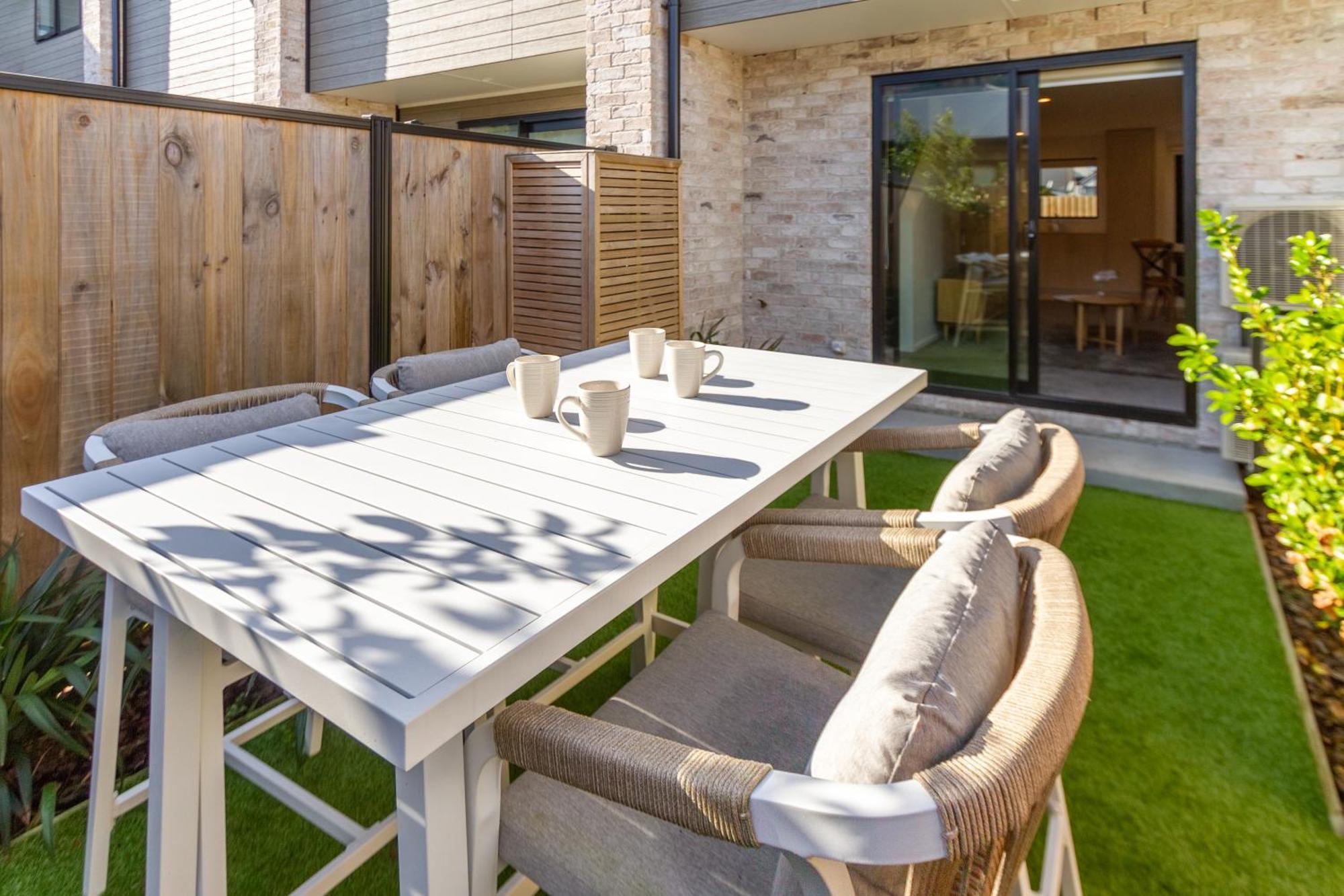 Vibrant Central Christchurch Pad 2 Bed 1 Bath With Park Bagian luar foto